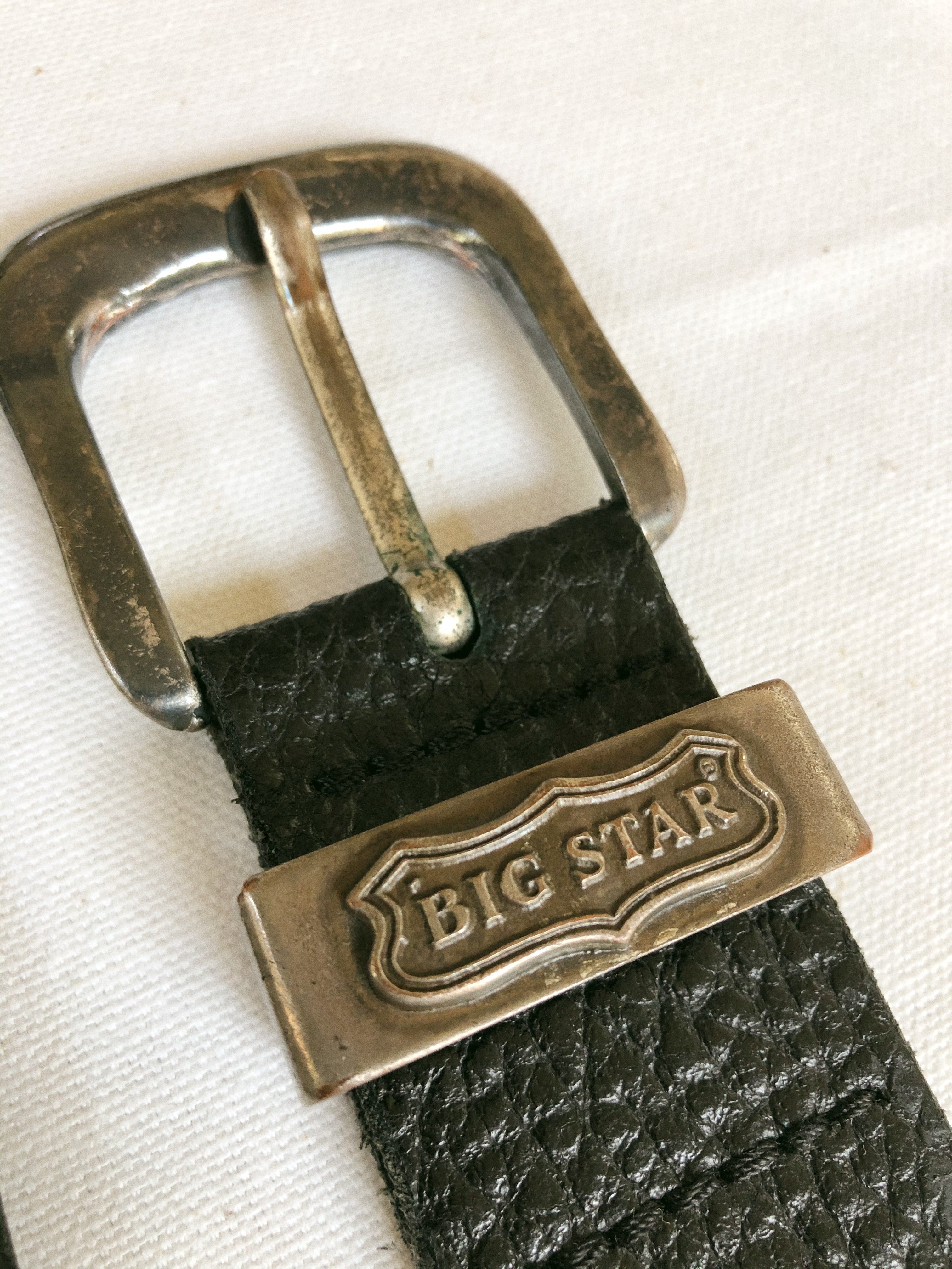 Pebbled Leather Belt