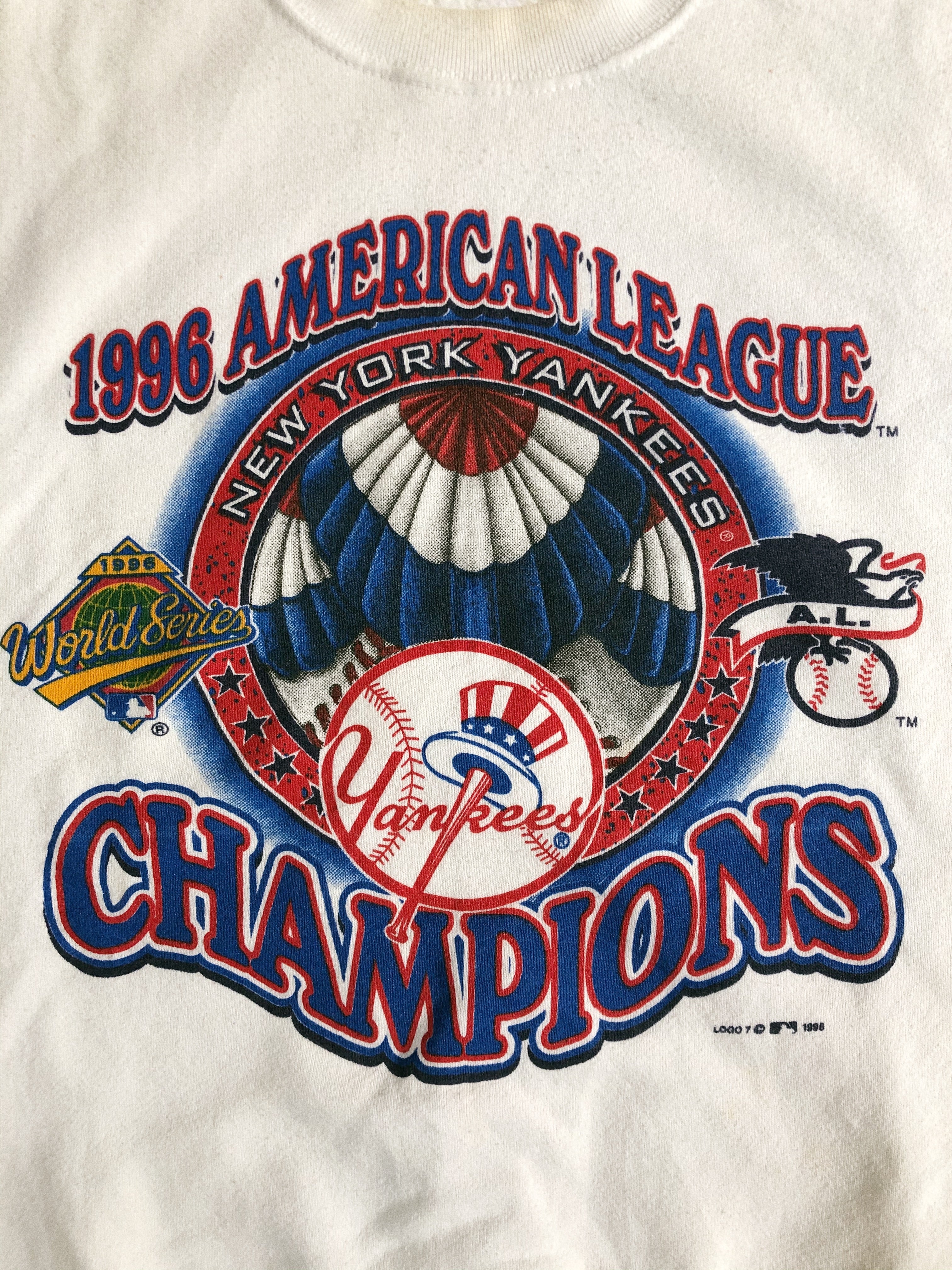 1996 New York Yankees American League Champs Crewneck