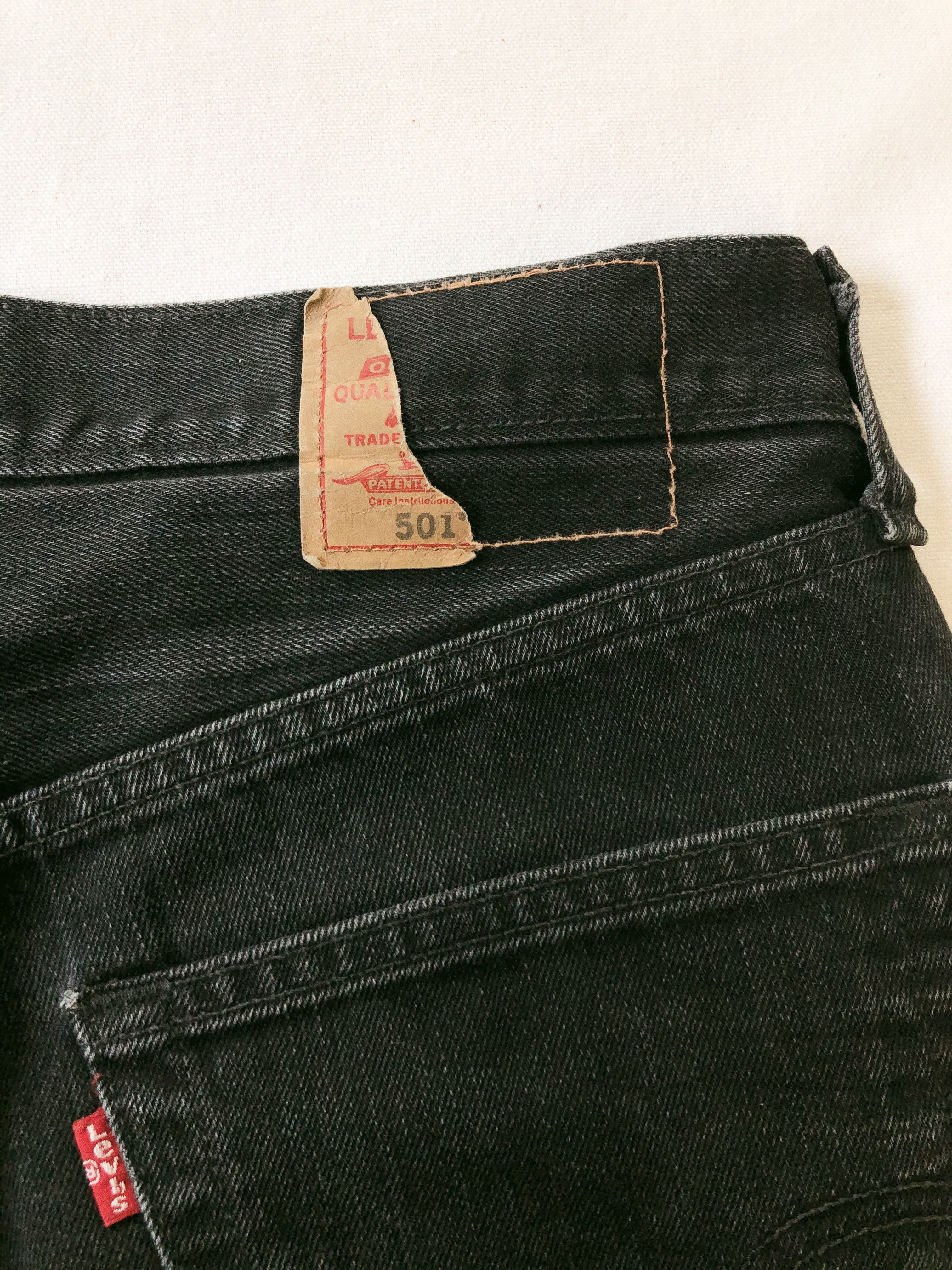 Faded Black 501 Levi’s