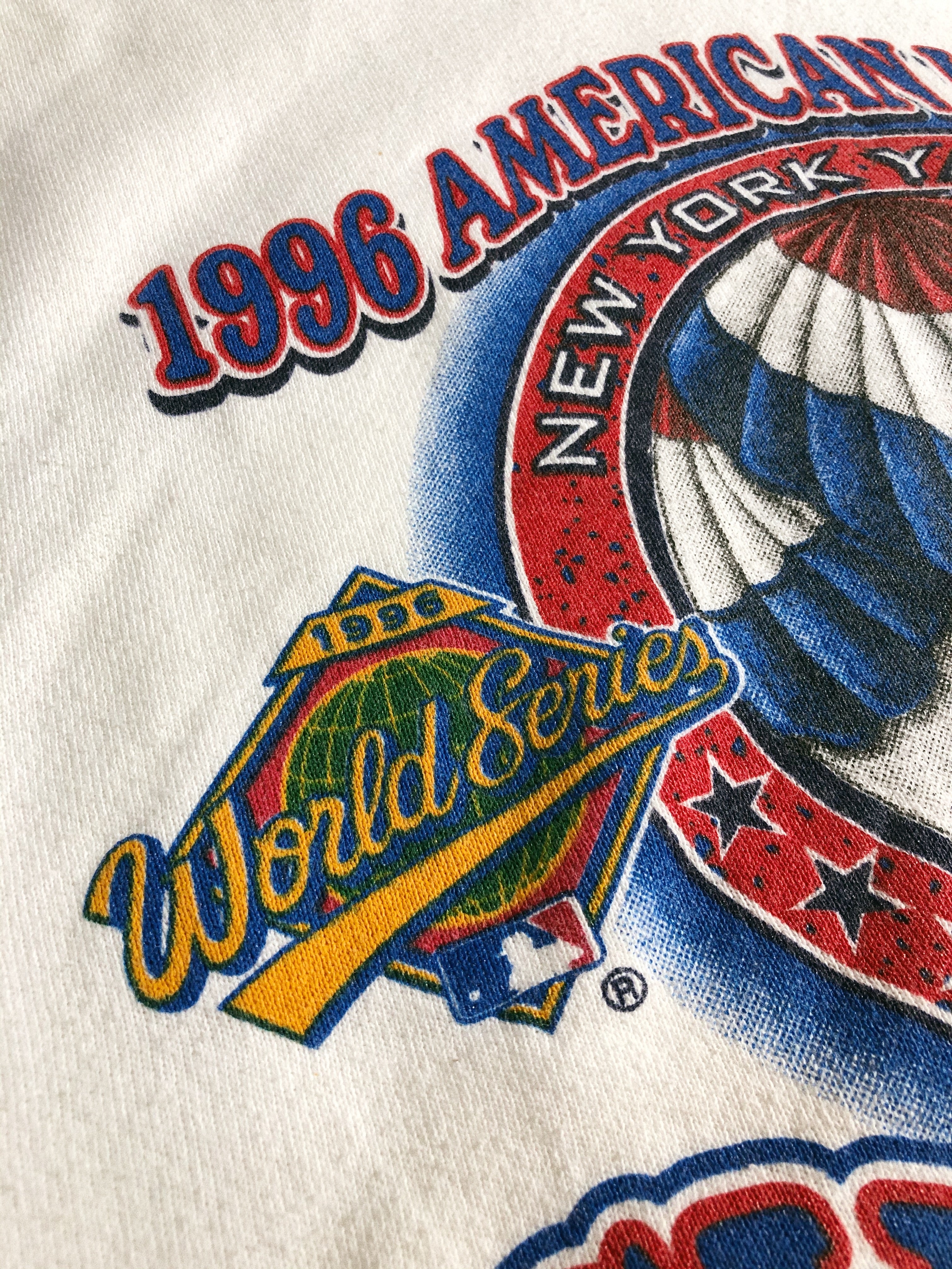 1996 New York Yankees American League Champs Crewneck – Post Graduation