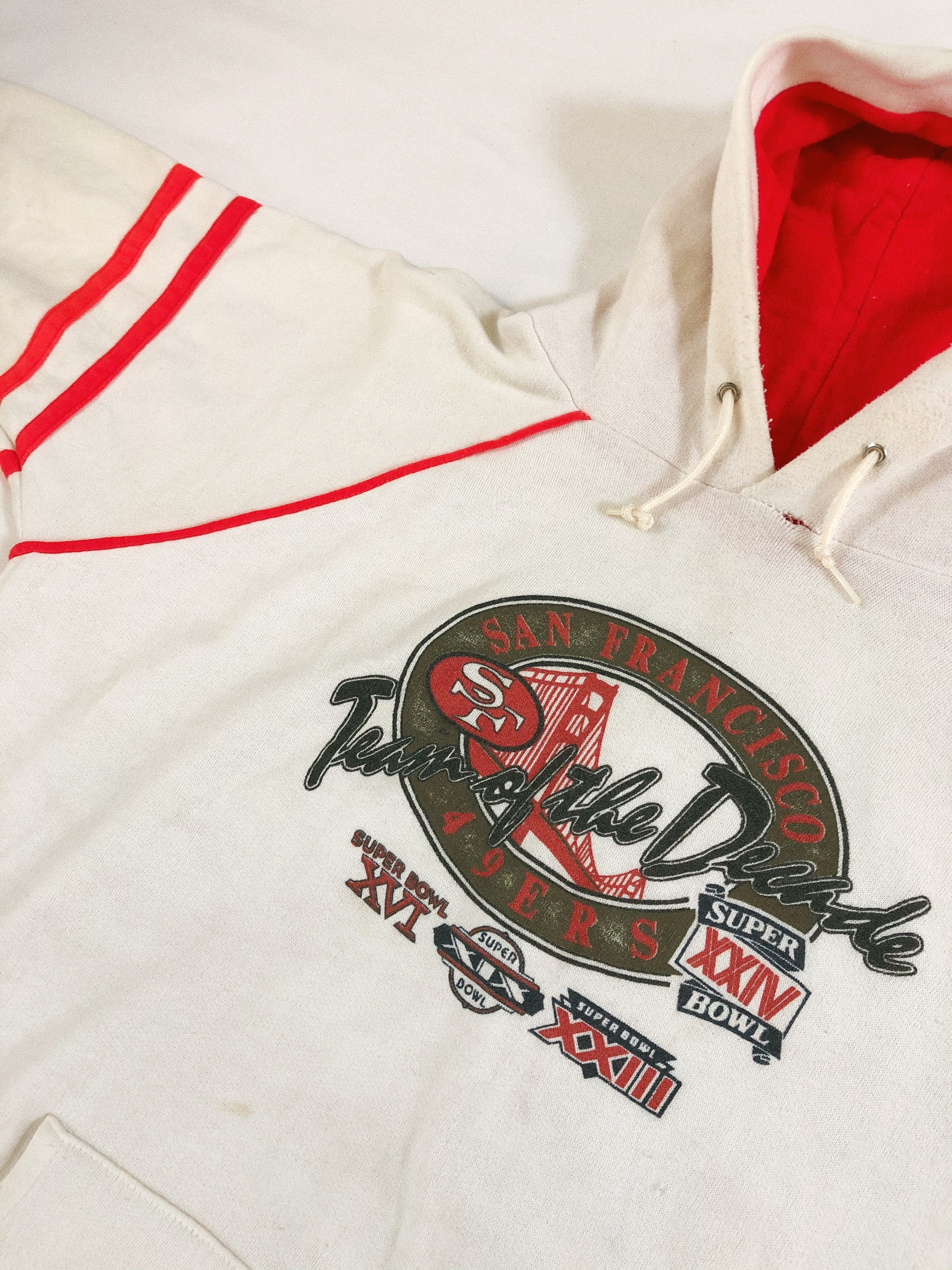 1990 San Francisco 49ers Super Bowl XXIV Hoodie – Post Graduation